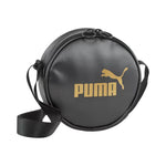 Bolso PUMA CORE UP CIRCLE BAG 079867 letras doradas