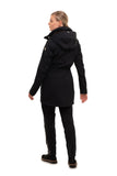 Chaqueta softshell mujer LUHTA ILONIEMI Ancho espedial NEGRO