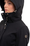 Chaqueta softshell mujer LUHTA ILONIEMI Ancho espedial NEGRO