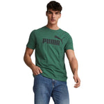 Camiseta hombre PUMA ESS LOGO TEE (S) 586667 46 Verde