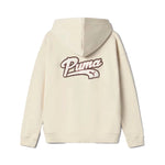 Sudadera mujer PUMA SCRIPT cremallera y capucha BF 686904 87 Beige