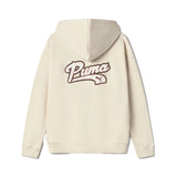 Sudadera mujer PUMA SCRIPT cremallera y capucha BF 686904 87 Beige