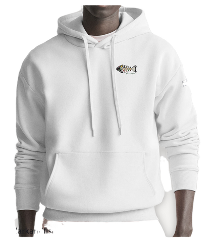 Sudadera DARK&FISH 40531 Blanco estampado espalda