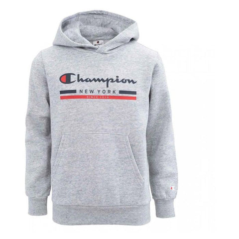 Sudadera niño Champion con capucha 306837 EM021 Gris