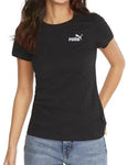 Camiseta mujer PUMA ESS+ EMBROIDERY TEE 848331 01 negro