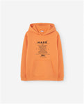 Sudadera Niño Losan con capucha NARANJA 24013