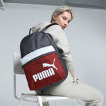 Mochila PUMA PHASE BACKPACK 090468 07 Gris rojo