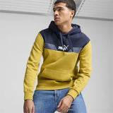 Sudadera hombre PUMA POWER COLORBLOC 681731 21 Amarillo