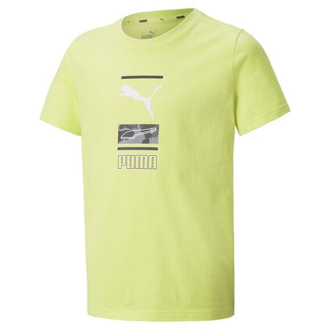 Camiseta niño puma amarillo