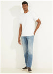 Camiseta Guess Alphy t-shirt SCFY blanco roto